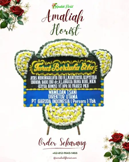 Papan Bunga Duka Moyudan